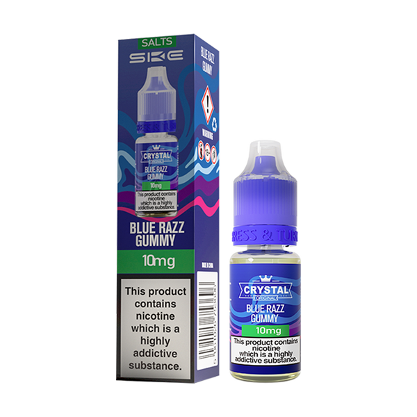 Blue Razz Gummy Nic Salt by SKE Crystal