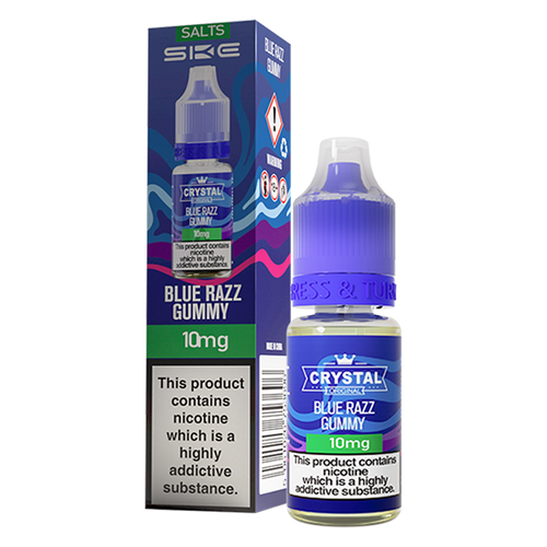 Blue Razz Gummy Nic Salt by SKE Crystal