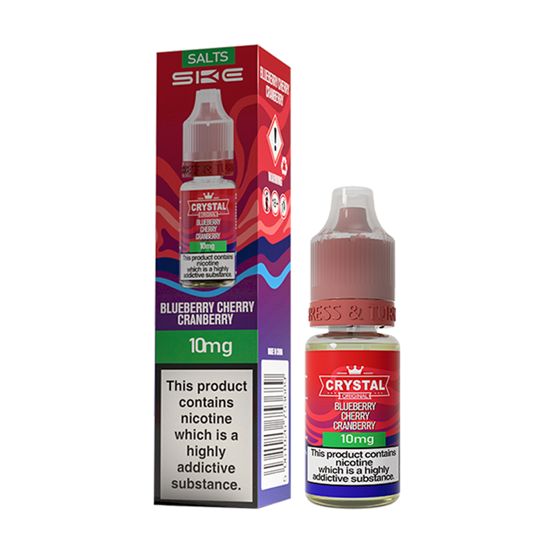 Blueberry Cherry Cranberry Nic Salt by SKE Crystal