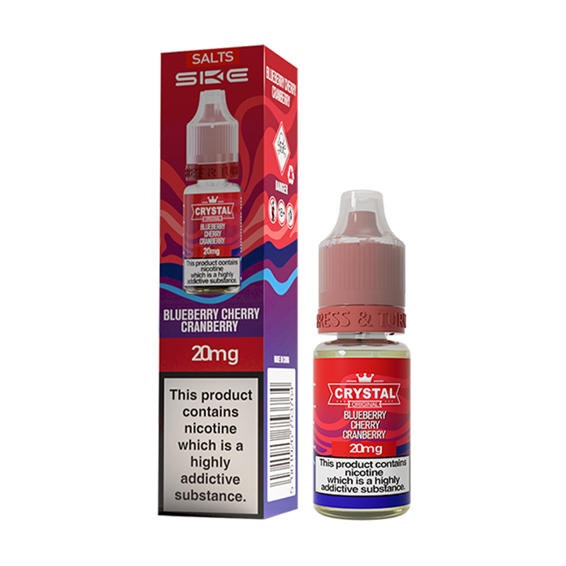 Blueberry Cherry Cranberry Nic Salt by SKE Crystal