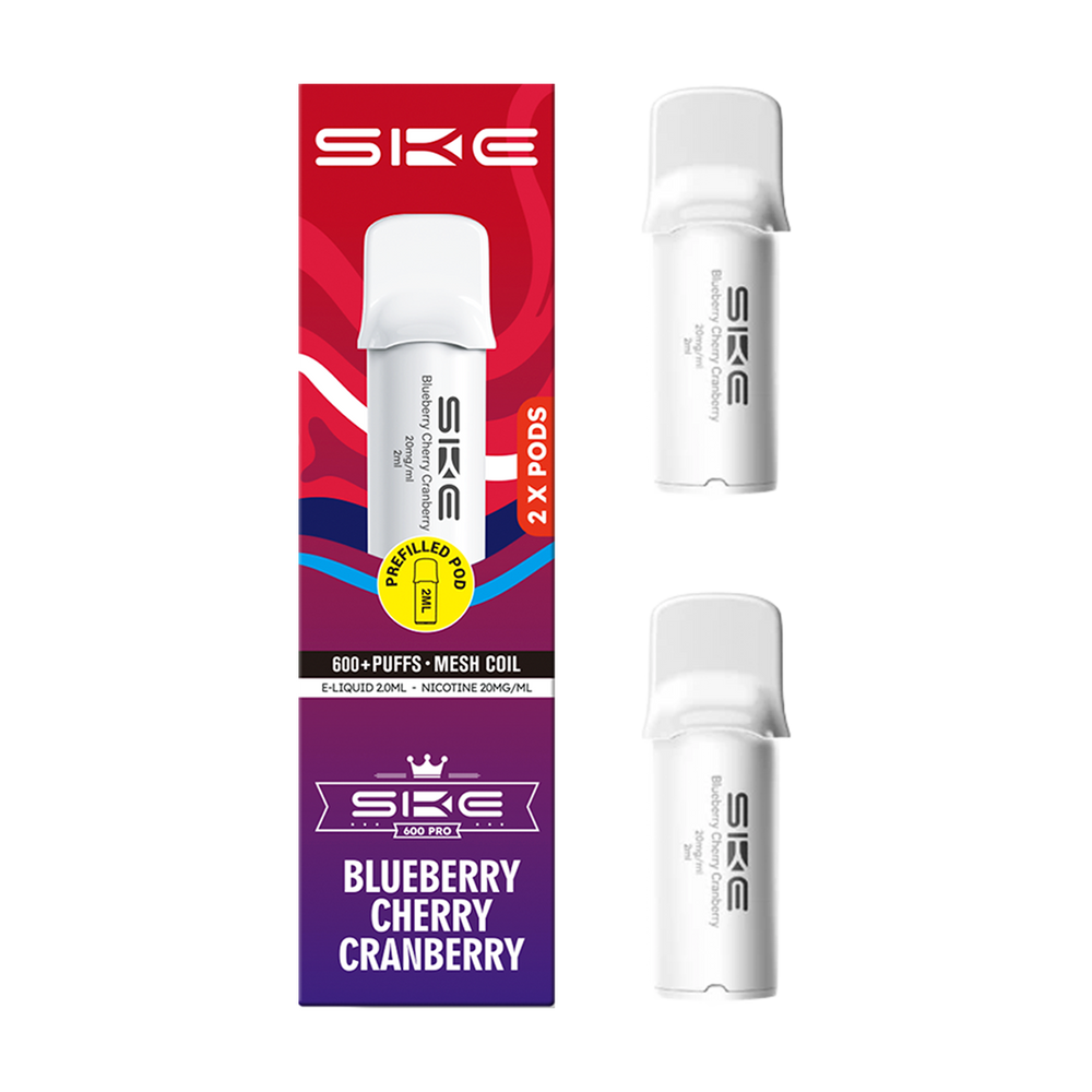 ske 600 pro pods blueberry cherry cranberry
