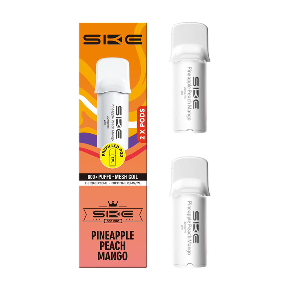 ske 600 pro pods pineapple peach mango