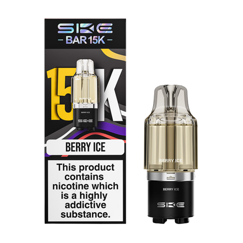ske bar 15k prefilled pod berry ice