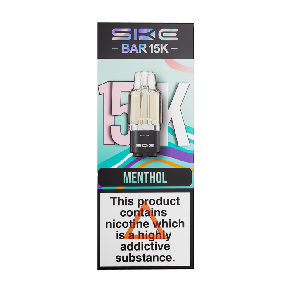 ske bar 15k refill pack menthol