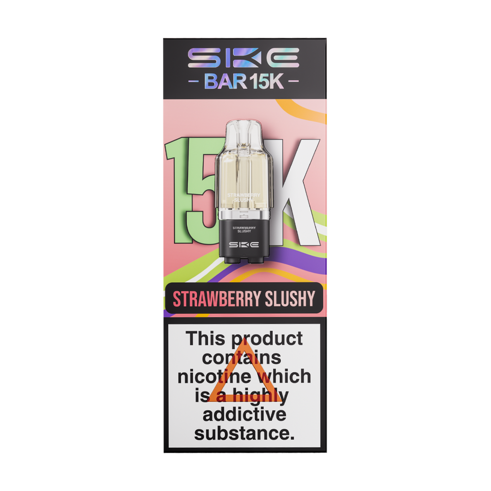ske bar 15k refill pack strawberry slushy