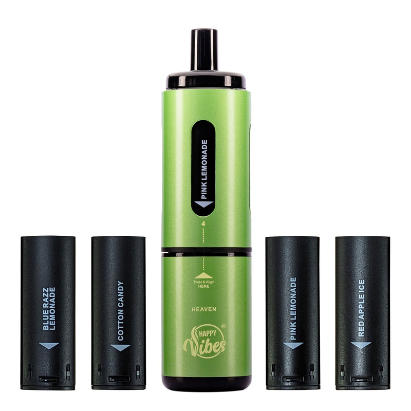 Skyhunter Happy Vibes Cube Slim Disposable Vape Kit With Pre-filled pods
