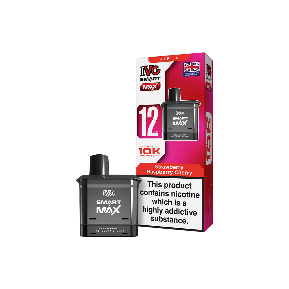 smart max refill strawberry raspberry cherry