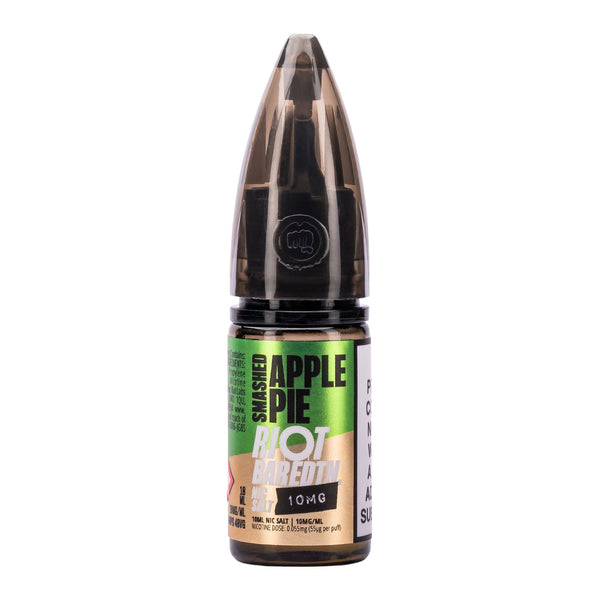 Smashed Apple Pie BAR ﻿EDTN Nic Salt by Riot Squad