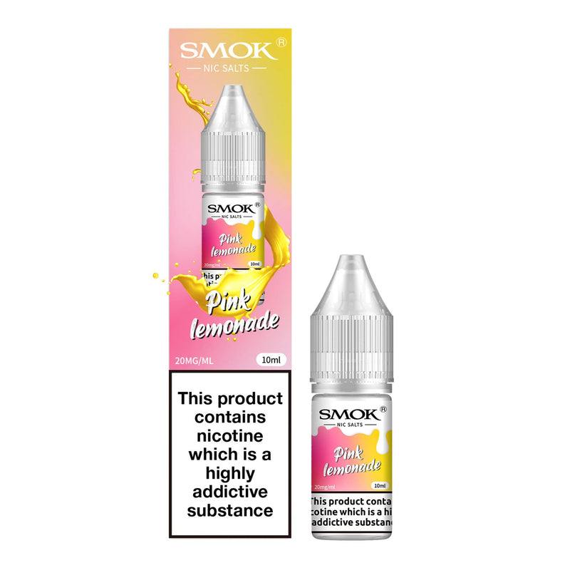 Pink lemonade Smok nic salt e-liquids.