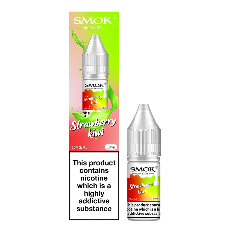 Strawberry kiwi Smok nic salt e-liquid.