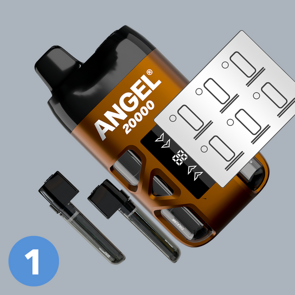 Unbox The Vapes Bars Angel 20k Vape Kit