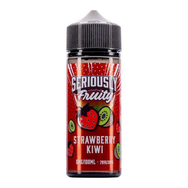 Strawberry Kiwi 100ml Shortfill E-Liquid by Seriously Fruity