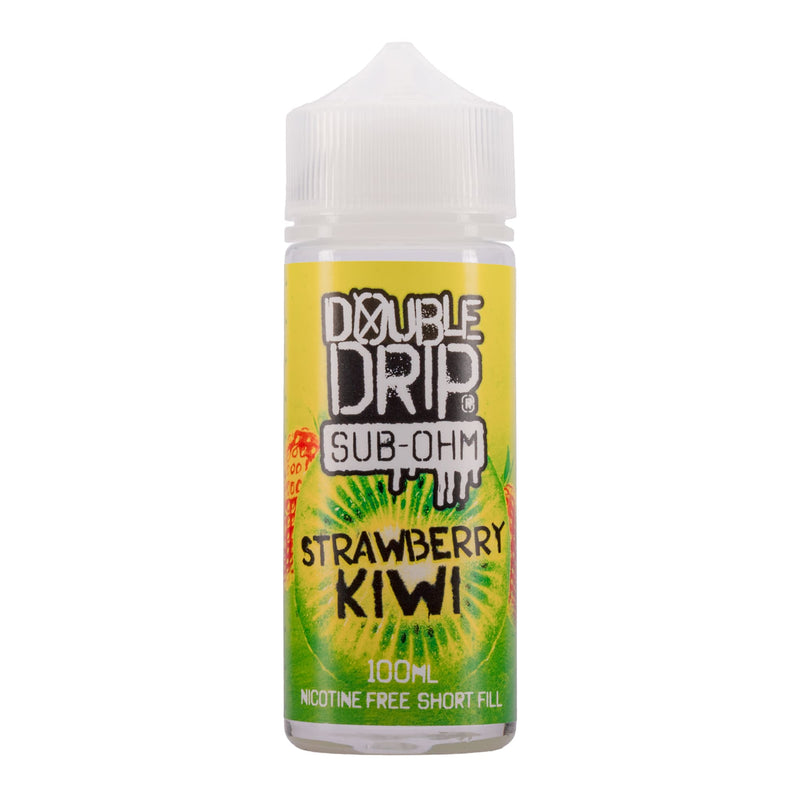 Double Drip Sub-Ohm Strawberry Kiwi 100ml Shortfill E-Liquid
