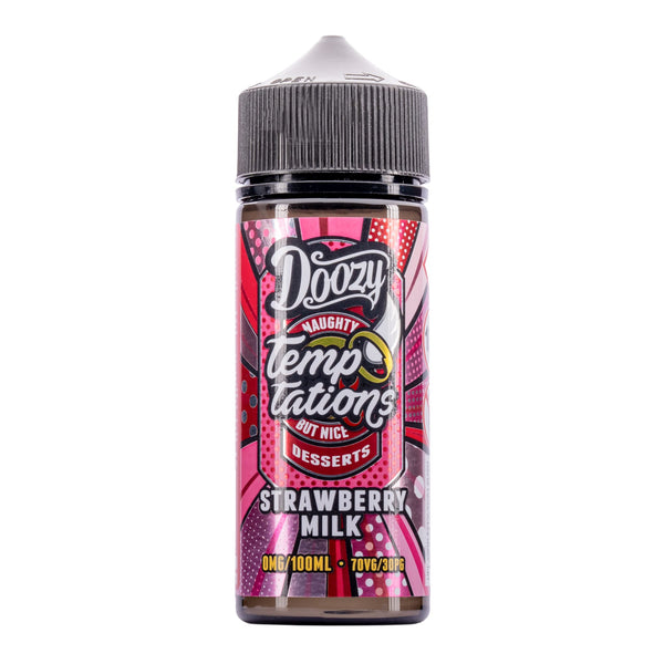 Strawberry Milk 100ml Shortfill E-Liquid by Doozy Temptations