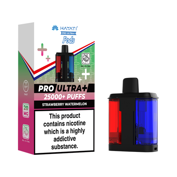 Hayati Pro Ultra Plus Pods Strawberry Watermelon