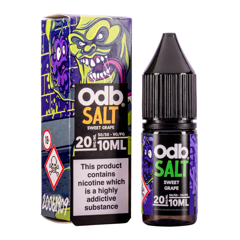 ODB Salt Sweet Grape 10ml Nic Salt E-Liquid