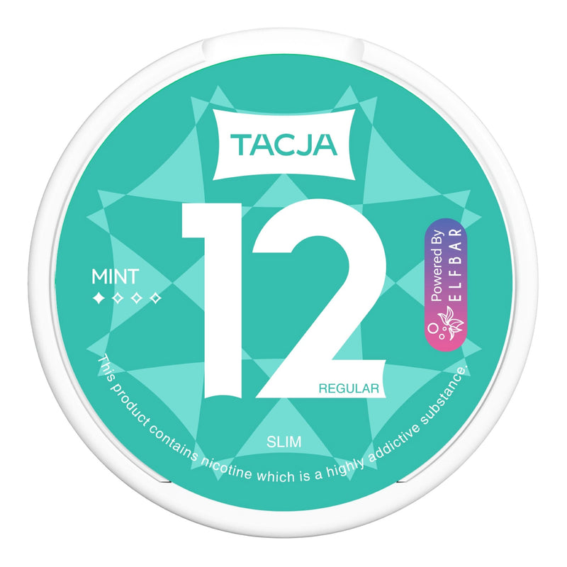 Tacja Mint Elf Bar 12mg Strength Nicotine Pouches