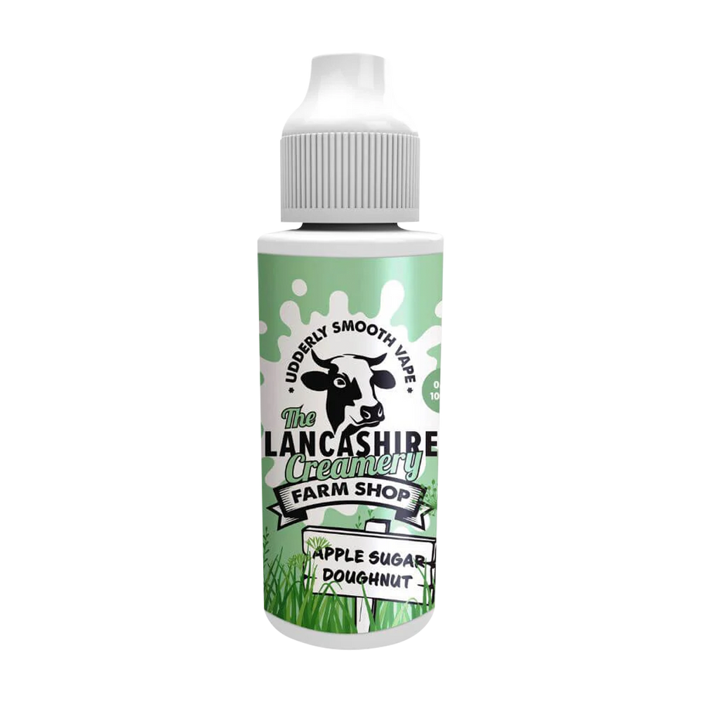 the lancashire creamery 100ml apple sugar doughnut