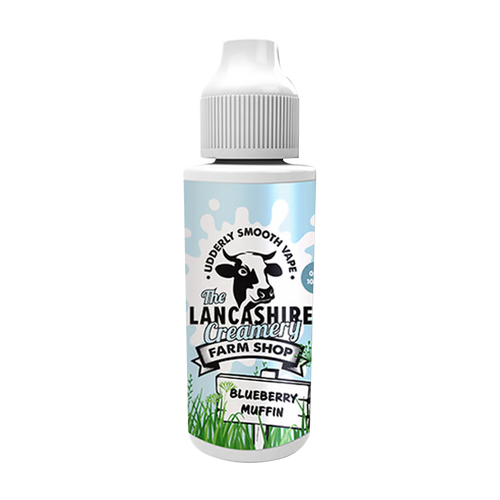 the lancashire creamery 100ml blueberry muffin