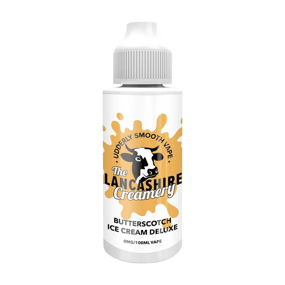 the lancashire creamery 100ml butterscotch ice cream deluxe