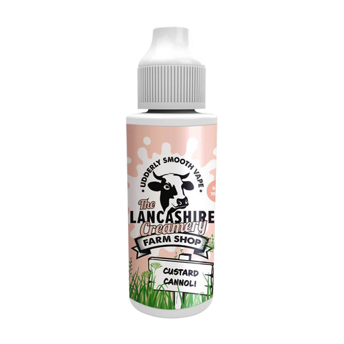 the lancashire creamery 100ml custard cannoli