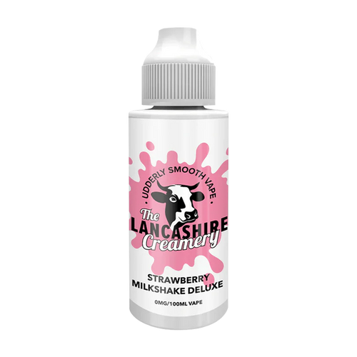 the lancashire creamery 100ml strawberry milkshake deluxe
