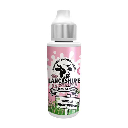 the lancashire creamery 100ml vanilla shortbread