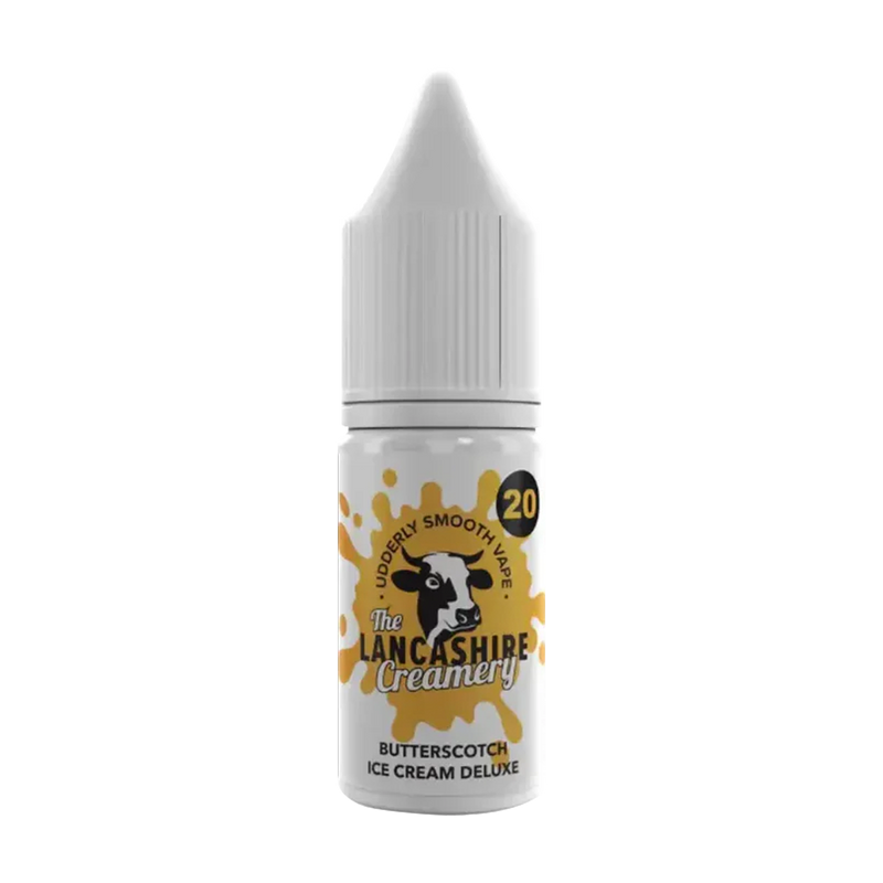 Butterscotch Ice Cream Nic Salt by Lancashire Creamery