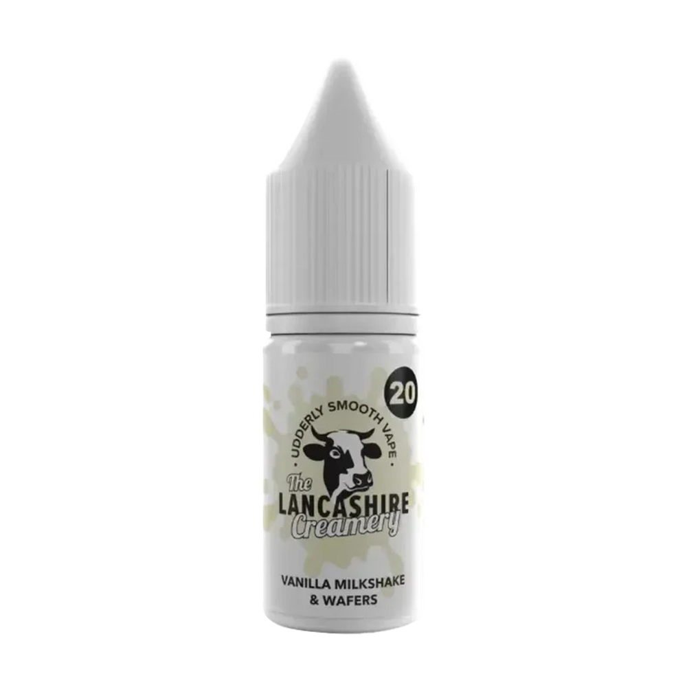 Vanilla Milkshake Wafer Nic Salt by Lancashire Creamery
