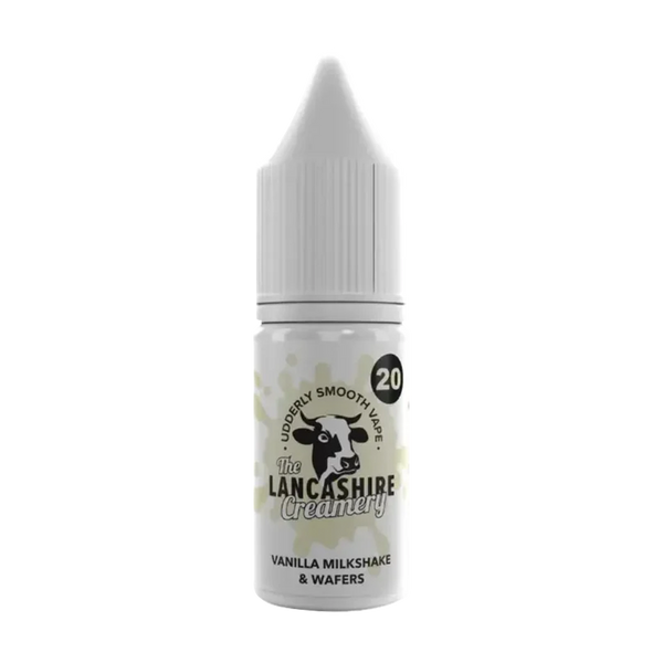 Vanilla Milkshake Wafer Nic Salt by Lancashire Creamery