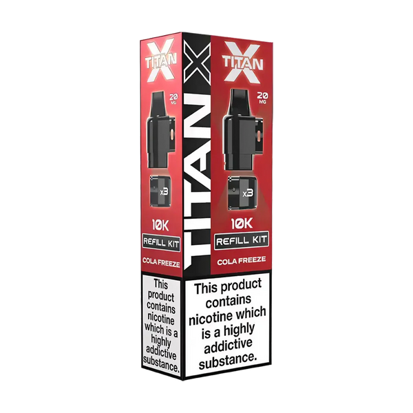 titan x prefilled pods cola freeze