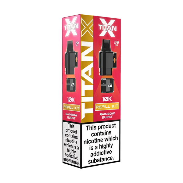 titan x prefilled pods rainbow burst