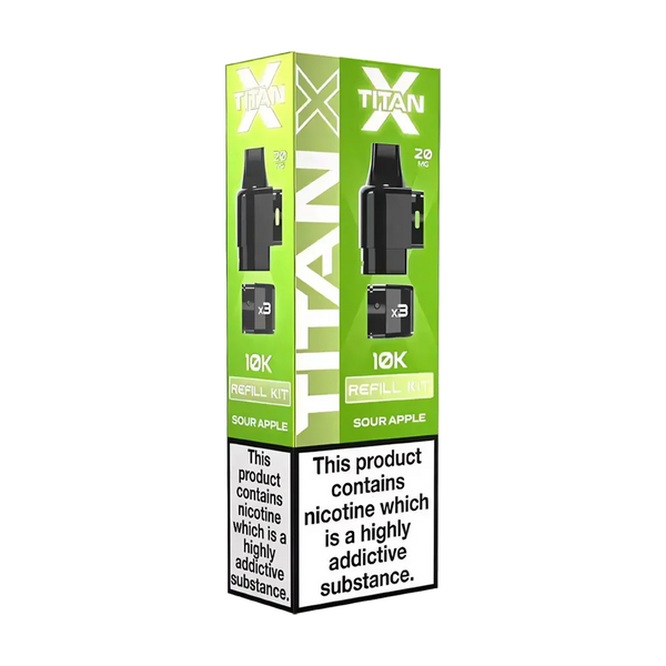 titan x prefilled pods sour apple