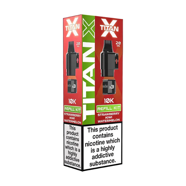 titan x prefilled pods strawberry kiwi watermelon