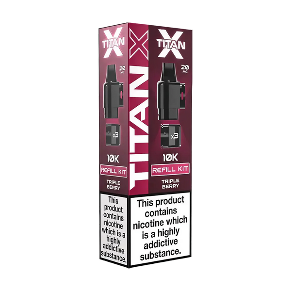 titan x prefilled pods triple berry