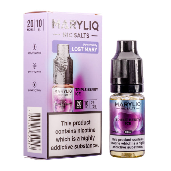 Triple Berry Ice Nic Salt E-Liquid by Maryliq