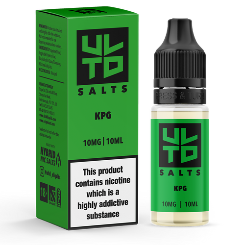 ULTD KPG Nic Salt - 10ml 10mg