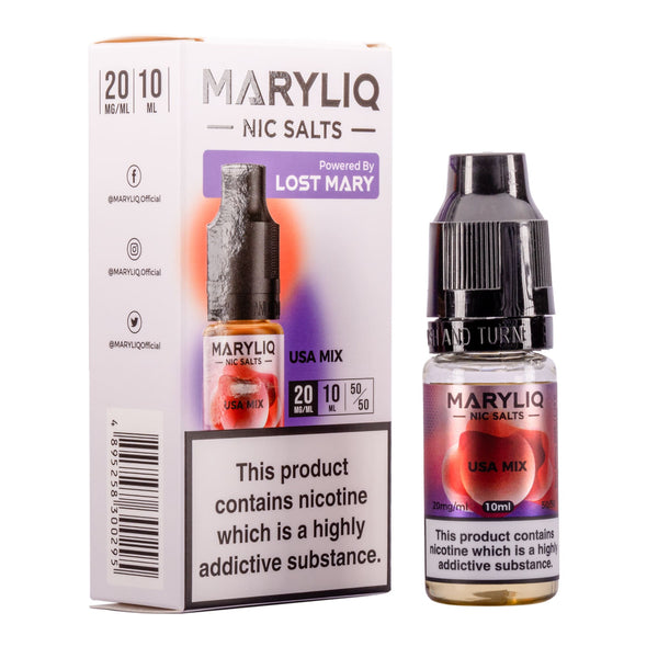 USA Mix Nic Salt E-Liquid by Maryliq