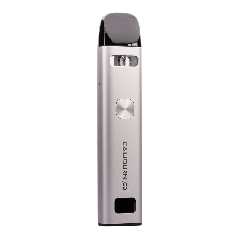 Uwell Caliburn G3 Pod Kit in Silver Colour - Front Image