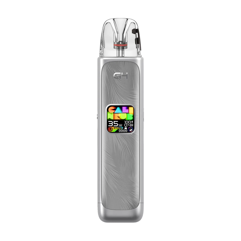 Twilight Silver Caliburn G4 pod kit by Uwell.