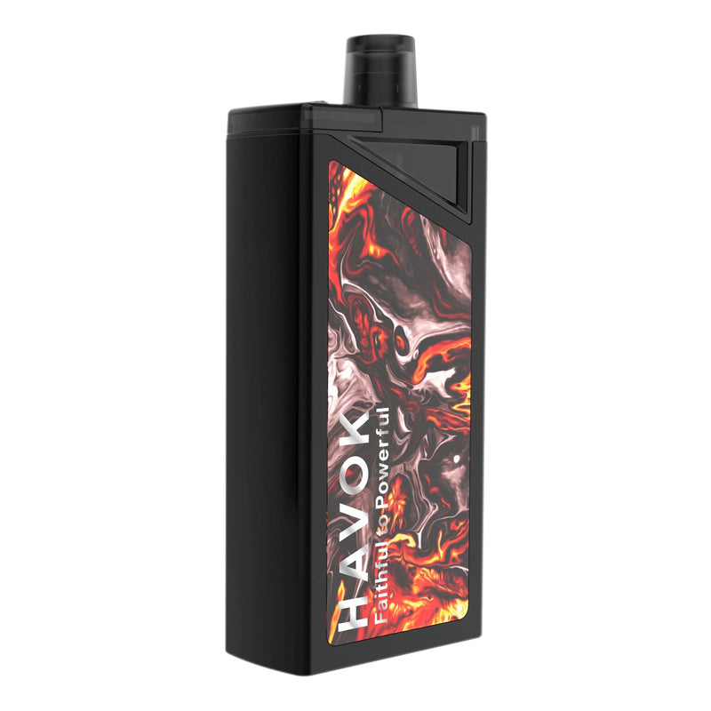 Back image of Uwell Havok pod kit in black colour