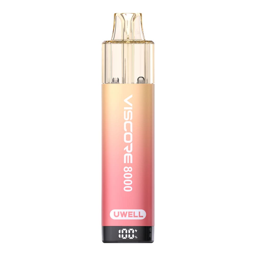 Uwell Viscore 8000 Pineapple Ice Device Mockup.