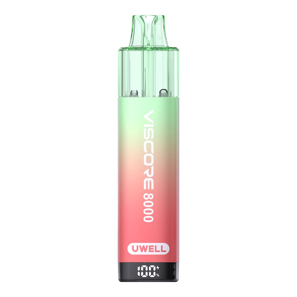 Uwell Viscore 8000 Watermelon Ice Device Mockup.