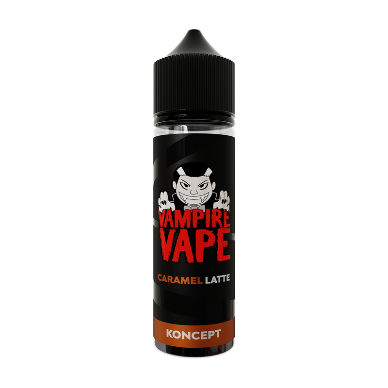 vampire vape 50ml desserts collection caramel latte