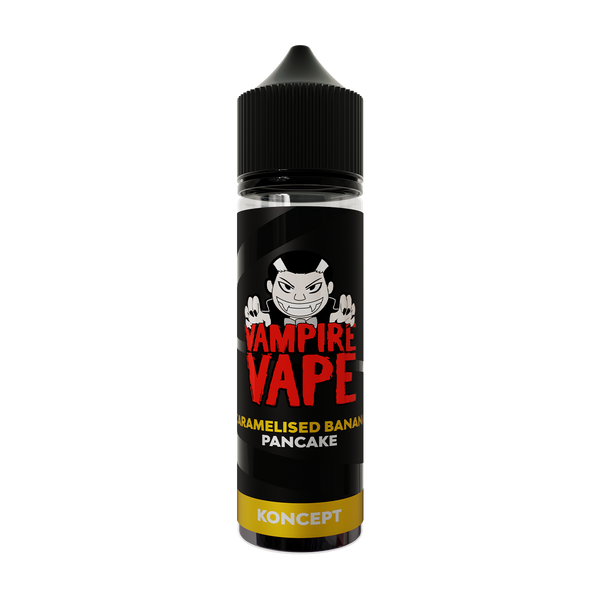 vampire vape 50ml desserts collection carmelised banana pancake