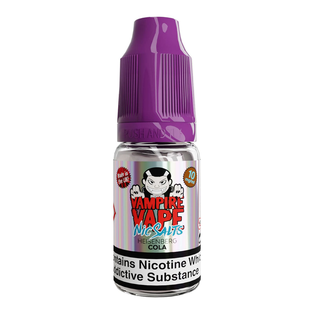 Vampire Vape Heisenberg Cola nic salt e-liquid.