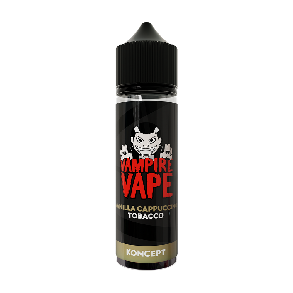 vampire vape 50ml koncept bottle vanilla cappuccino tobacco