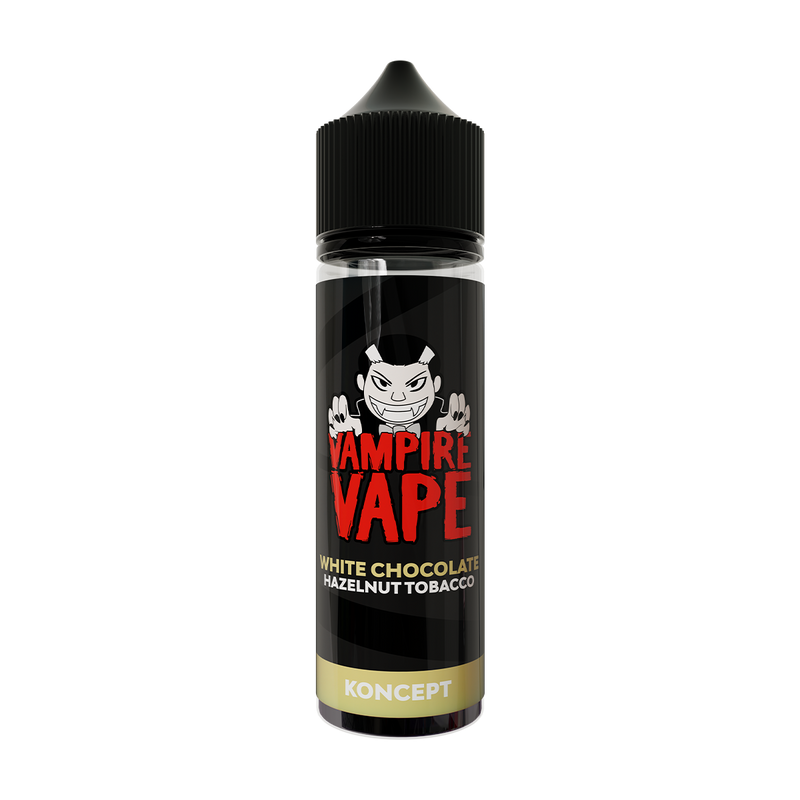 vampire vape 50ml koncept bottle white chocolate hazelnut tobacco