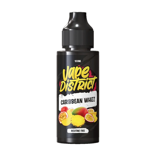 vape district caribbean whizz 100ml shortfill
