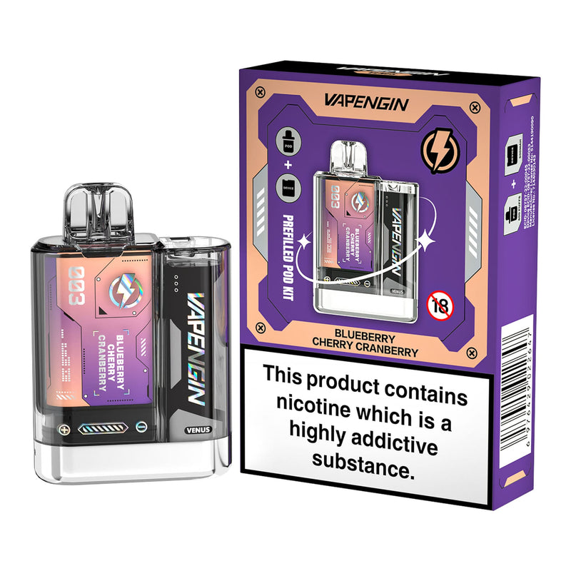 Vapengin Venus Pre-filled Pod Kit - Cherry Cranberry Flavour